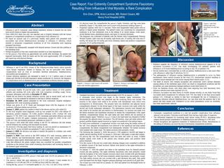 Case Report: Four Extremity Compartment Syndrome Fasciotomy Resulting From Influenza A Viral Myositis; a Rare Complication