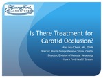 Is There Treatment for Carotid Occlusion? by Alex B. Chebl