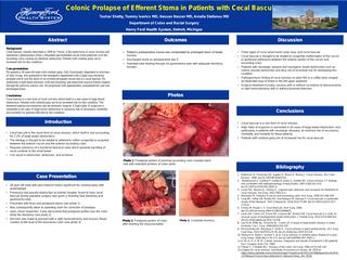 Colonic Prolapse of Efferent Stoma in Patients with Cecal Bascule