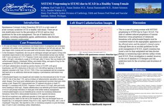 NSTEMI Progressing to STEMI in a Healthy Young Female