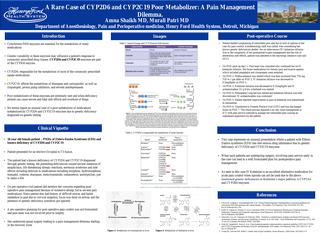 Rare Case of CYP2D6 and CYP2C19 Poor Metabolizer: A Pain Management Dilemma