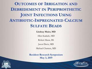 Outcomes of irrigation and debridement in periprosthetic joint infections using antibiotic-