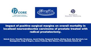 Impact of positive surgical margins on overall mortality in localized neuroendocrine carcinoma of prostate treated with radical prostatectomy