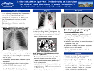 Thoracoacromial Artery Injury After Tube Thoracostomy for Pneumothorax