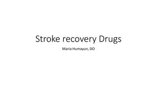 Stroke Recovery Drugs