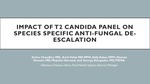 Impact of T2 Candida Panel on Species Specific Anti-fungal De-escalation
