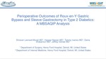 Perioperative Outcomes of Roux-en-Y Gastric Bypass and Sleeve Gastrectomy in Type 2 Diabetics: A MBSAQIP Analysis