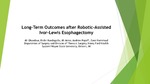 Long-Term Outcomes after Robotic-Assisted Ivor-Lewis Esophagectomy