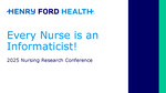 Keynote: Every Nurse is an Informaticist