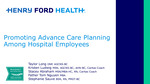 Promoting Advance Care Planning Among Hospital Employees