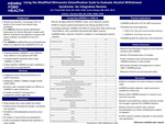 Using the Modified Minnesota Detoxification Scale to Evaluate Alcohol Withdrawal Syndrome: An Integrative Review by Torri N. Trojand, Jaclynn H. Morgan, and Charles J. Shamoun