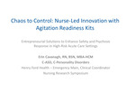 Chaos to Control: Nurse-Led Innovation with Agitation Readiness Kits by Erin Cavanagh