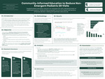Community-Informed Education to Reduce Non-Emergent Pediatric ER Visits by Destiny D. Kanning